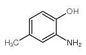 كريستال مسحوق الصبغ الوسطيات ، O Amino P Methylphenol CAS 95 84 1