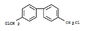 شكل مسحوق صبغة وسيطة 4،4 - بيس (كلوروميثيل) - بيفينيل CAS 1667 10 3